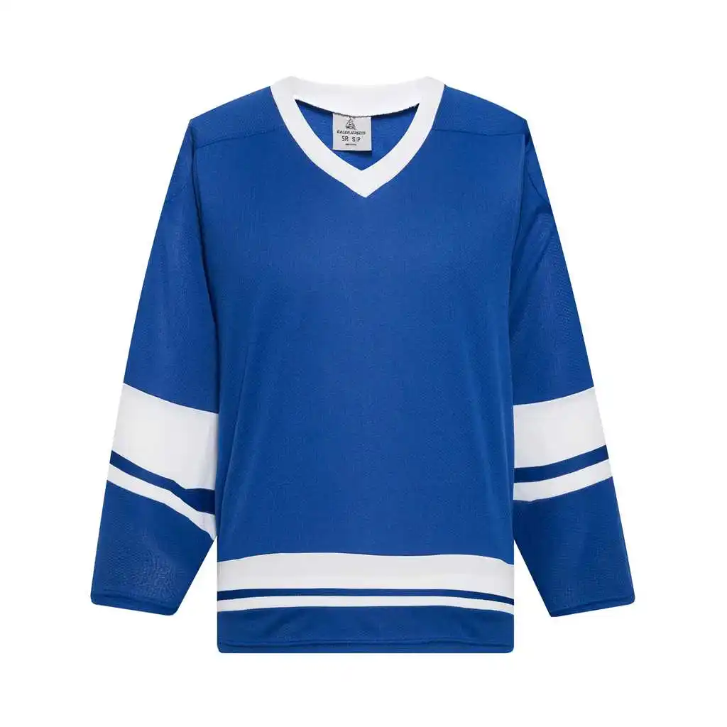 wholesale cheap blank plain youth team practice hockey jersey