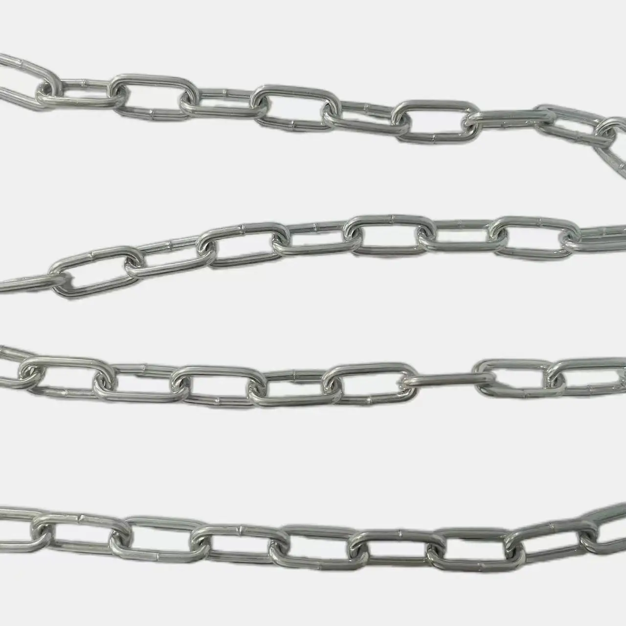 High Quality Durable 3mm Welded Zinc Galvanized Link Chain For Industrial Use