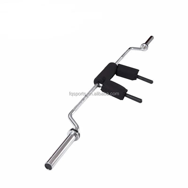 Best-selling Gym Weight Lifting Equipment Fitness Training Safety Squat Barbell Bar Squat Rack With Pull Up Bar