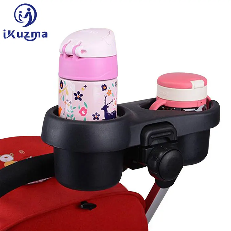2020 Popular Stroller Pram Accessories Clip Double Snack Tray Cup Holder