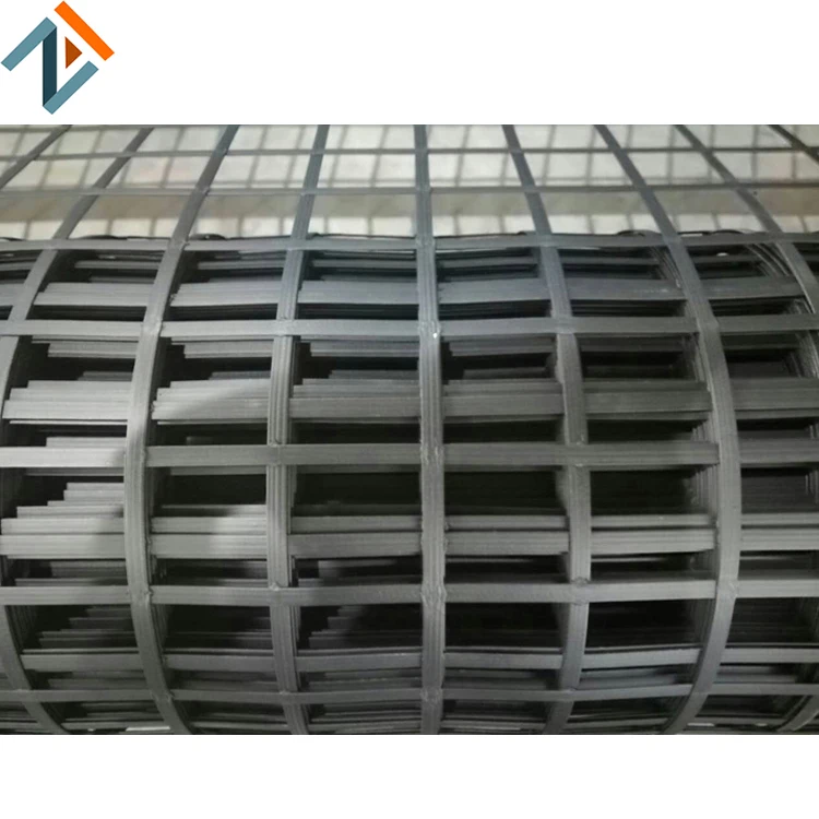 
Good HDPE geogrid steel plastic geogrid 