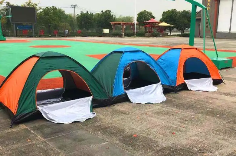 IC Sample Discount 1 - 2 Person Tent Big Umbrella Camping Tents Factory  For Outdoor Gear With Best Quality