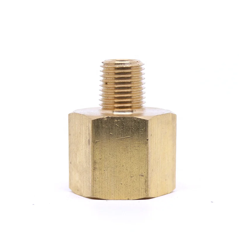 Маленький Латунный угловой адаптер, резьбовые метрические фитинги для шлангов, латунные соединители для труб