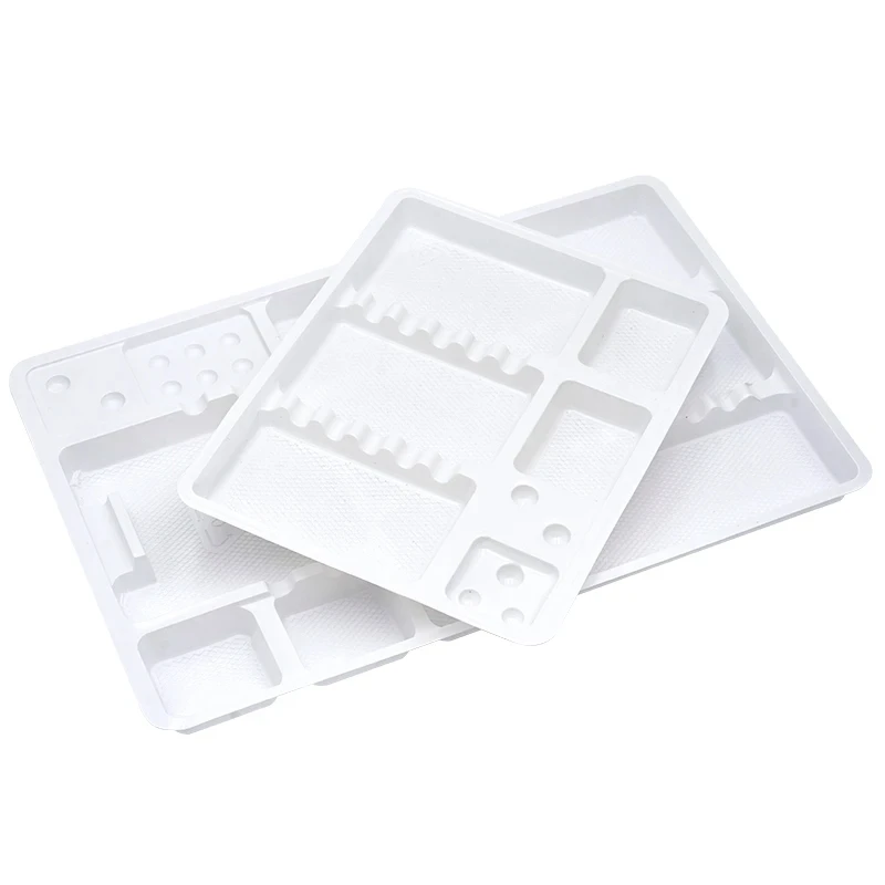Plastic Disposable Dental Trays Consultations Tray Paper Box CE Manual Dental Cement Omere Glass Zinc Phosphate Dental Cement /