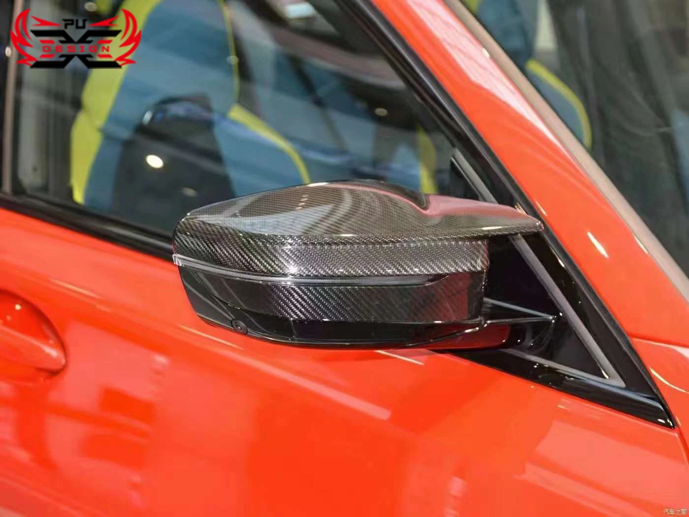M3/M4 Style Carbon Fiber Mirror Cover for BMW G20 G22 G30 G32 G11 G12 G14 G15 G16  Mirror Housing Shell G80
