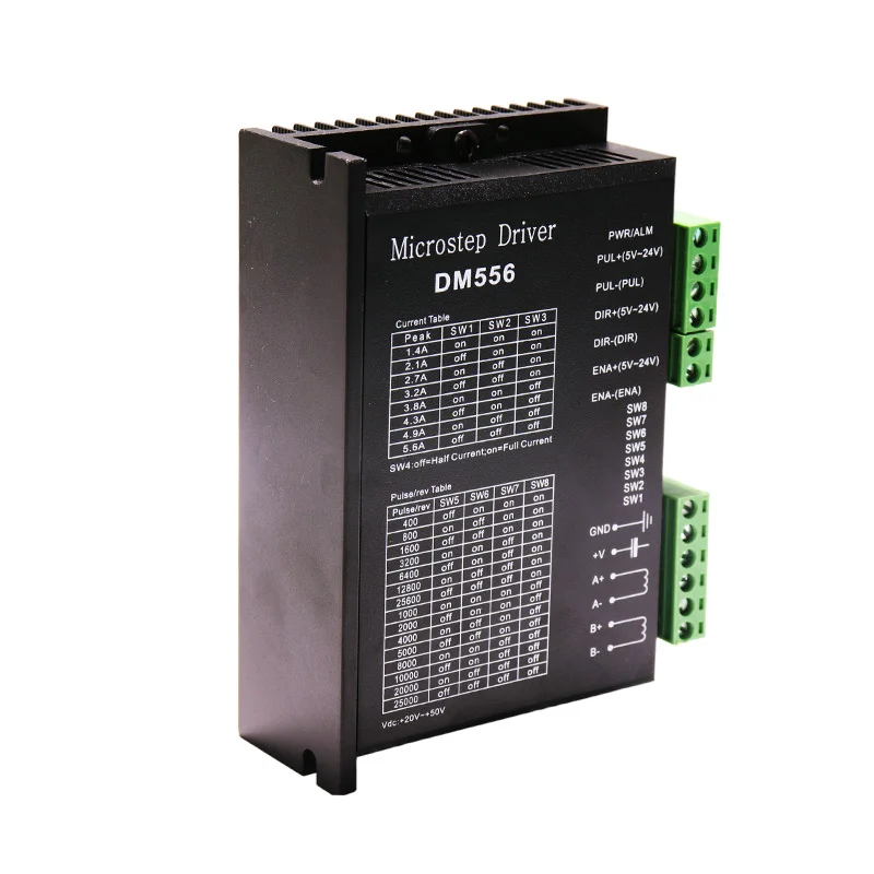 DM556 motor drive digital nema17 stepper motor driver 24-50VDC for 57 86 series motor drive For 3D Printer Monitor Equipment