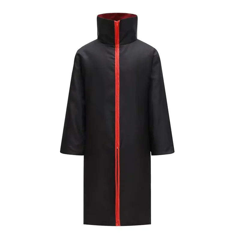 Японская аниме куртка для косплея Uchiha Itachi Тренч комиксы ниндзя Акацуки Костюм ветровка накидка плащ