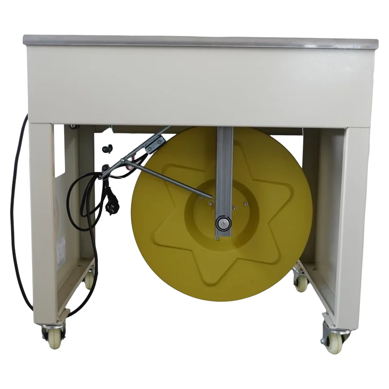 SJB Semi-Automatic Carton Strapping Machine PP Strap Box Packing & Shrink Strapping for Small Pallet PE Carton Wrap Equipment