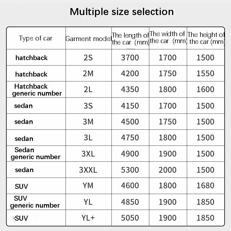 Hot Sale Waterproof Full Car Cover Automatic Car Cover Sun Protection Car Cover Outdoor For Wish Toyota