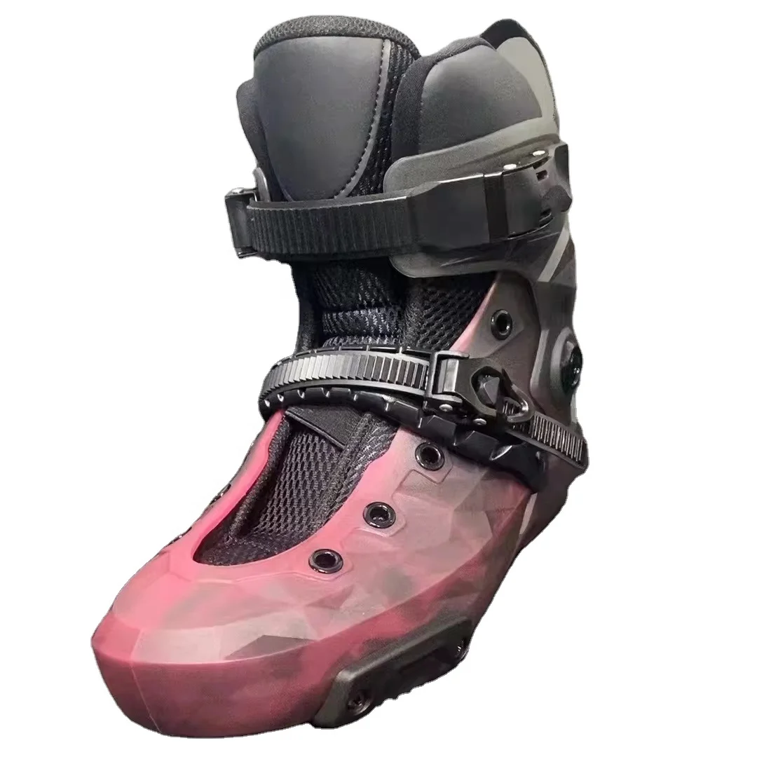 YSMLE Custom 80mm/76mm  slalom professional speed 4 wheels inline roller hockey skate for adult man woman