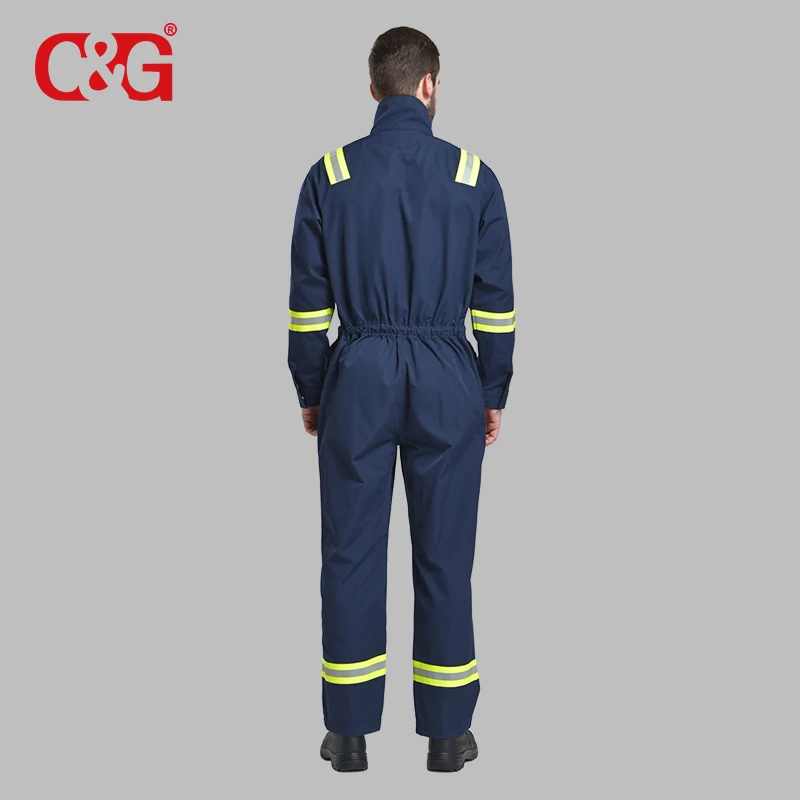navy blue color aramid fire retardant coverall fire retardant coverall malaysia proban fire retardant coverall