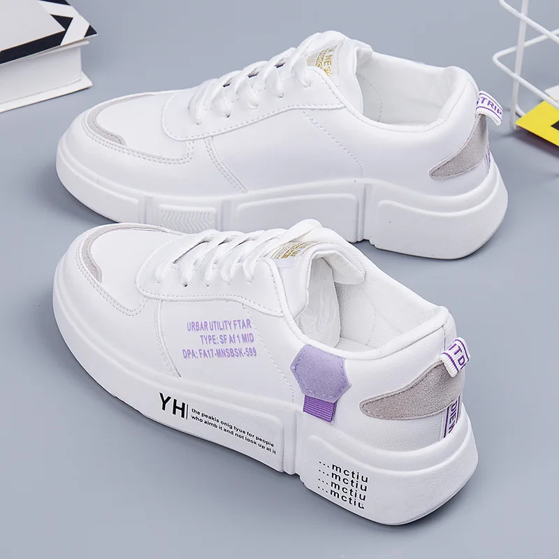 Оптовая продажа, Новое поступление, удобная Легкая белая повседневная спортивная обувь, женские модные кроссовки