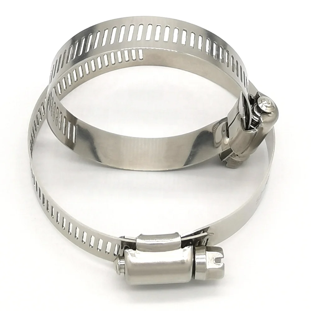 Factory Outlet Clamps Clips Hose Clamps Stainless Steel Worm Drive Hose Clamps