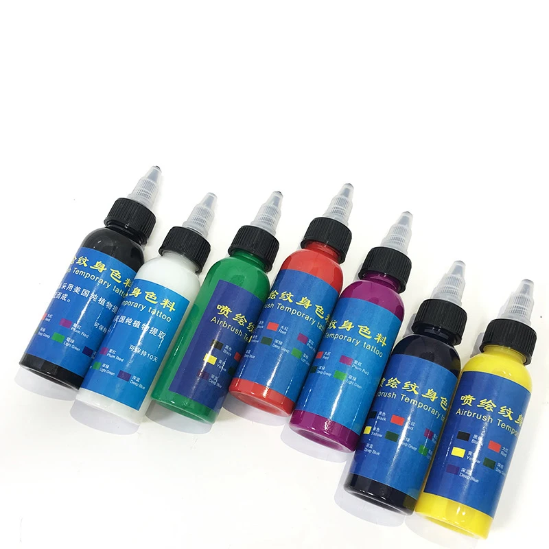 Airbrush Temporary BOdy ink last FOR 4-10 days 60ML