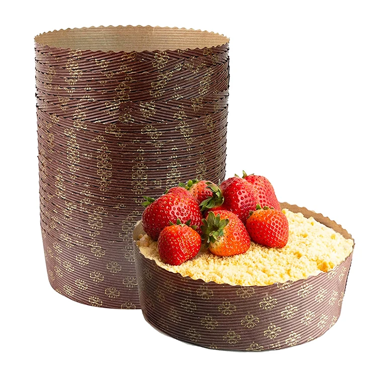 Одноразовые маленькие круглые формы для выпечки, дизайнерская бумажная форма для выпечки