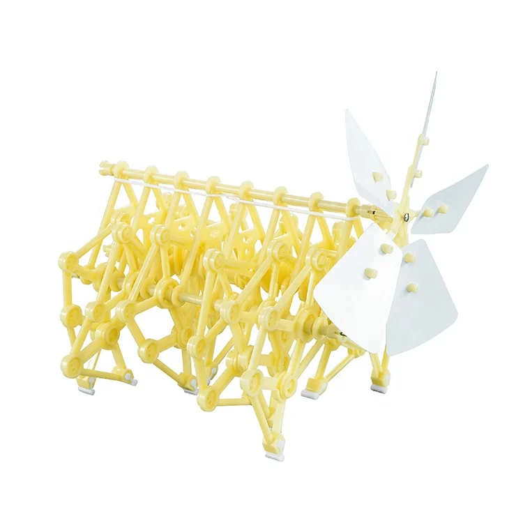 
Hot Selling Environmental Educational Toys Diy Wind Powered Beast 