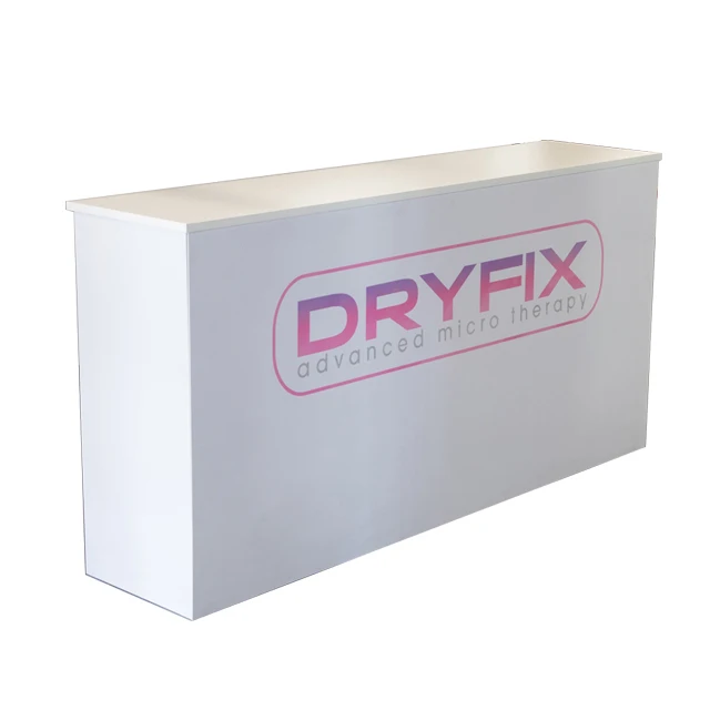 Portable Exhibition Booth Retail Display Table Supermarket Cashier Counter Promotion Table