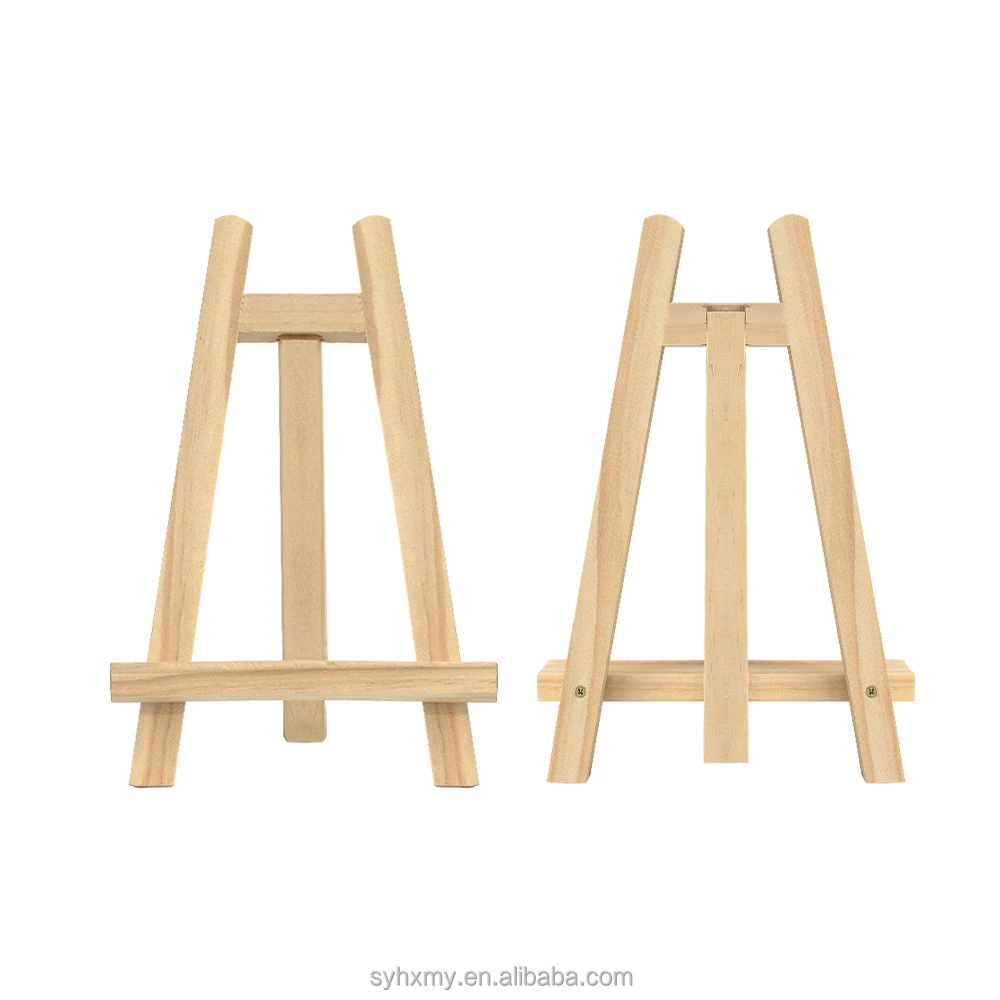 Wooden Tabletop Easel Display Stand Kids Painting Mini Art Easel Adjustable Art Picture Photo Display Easel
