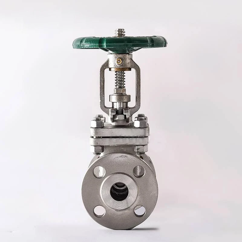 JIS High-temperature Steam Thermal Oil 304 CF8 Rising Stem Flanged Dn 50 Cad Drawing Price Gate Valve