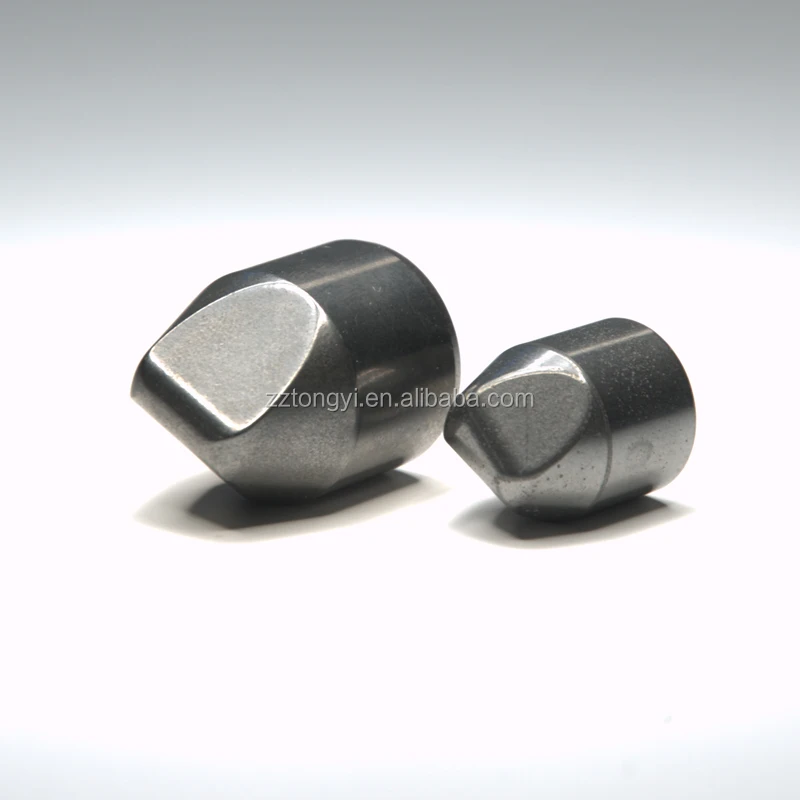 YG8C DTH Mining Tools Rock Drill Bit Inserts Cemented Tungsten Carbide Button