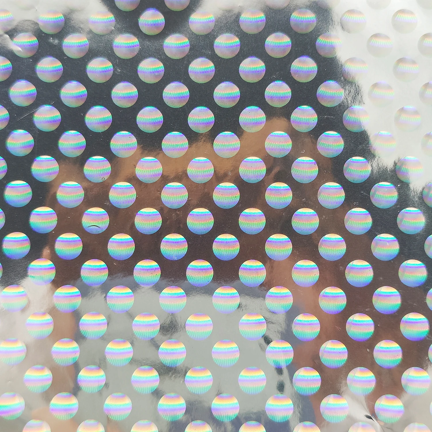 holographic aluminum 14 micron heat transfer stamping laser foil roll for leather and HTV