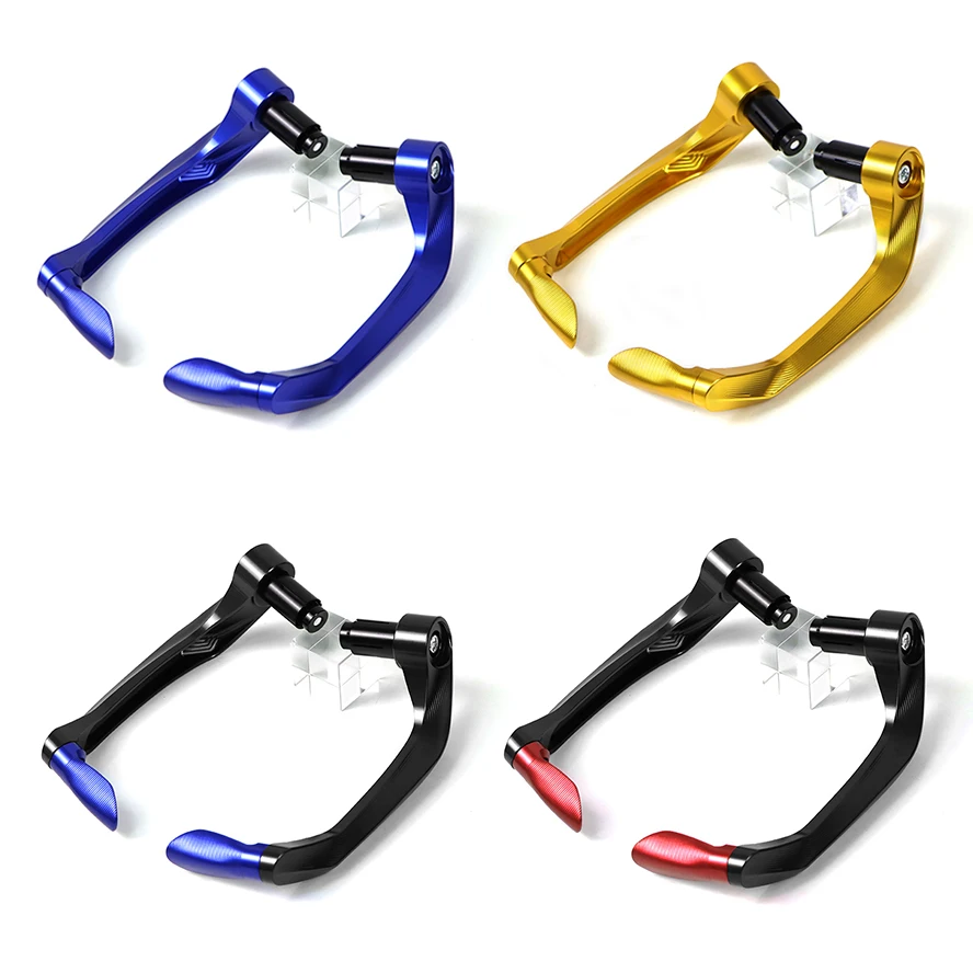 FACTORY SALE Motorcycle Hand Grip Lever Guard FULL CNC Handlebar Grips Plug Protector Aluminum UNIVERSAL Motorcycle Accessories