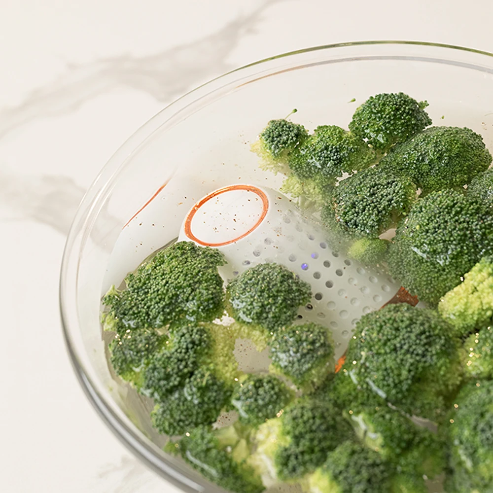 Wireless Capsule Electrolytic Water Fruit Vegetable Disinfector and Purifier Auto Food Washing Machine