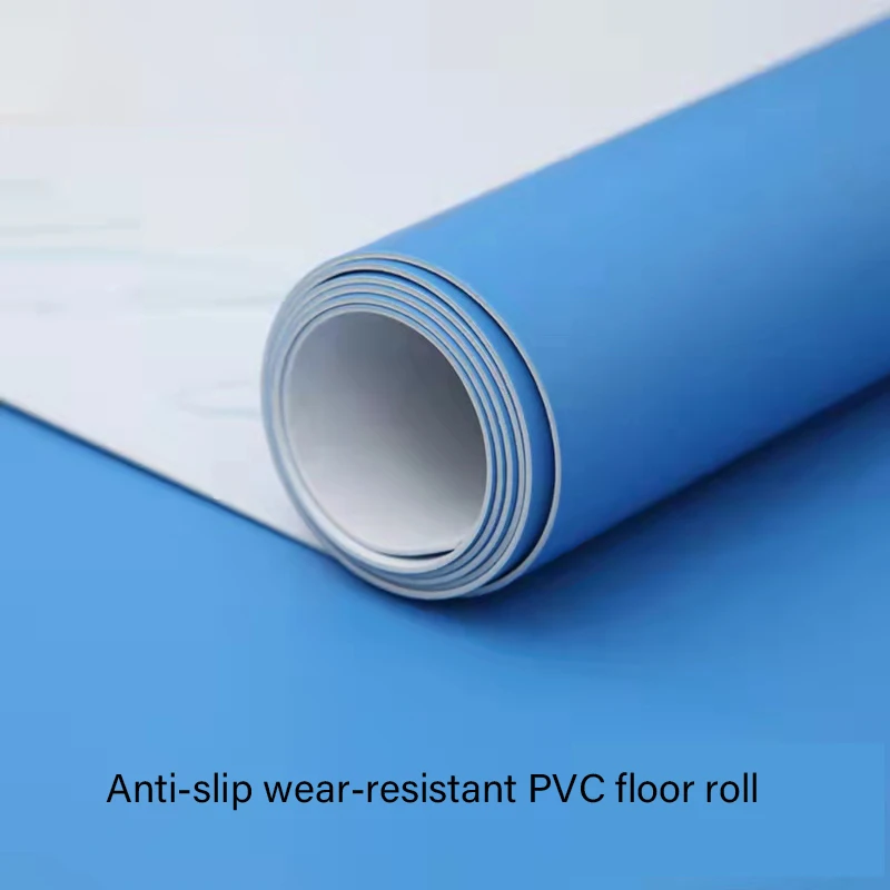 Waterproof Pvc Plastic Floor Roll Wear-Resistant Waterproof Fireproof Flame Retardant Floor