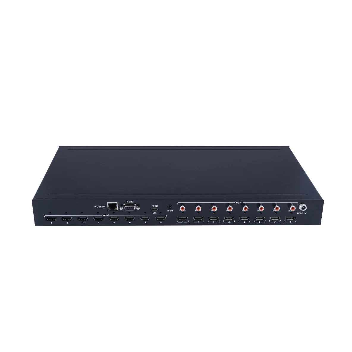 
New version 8x8 hdmi matrix 4k8x8 hdmi matrix switch control4 support 4k@60hz 4:4:4 