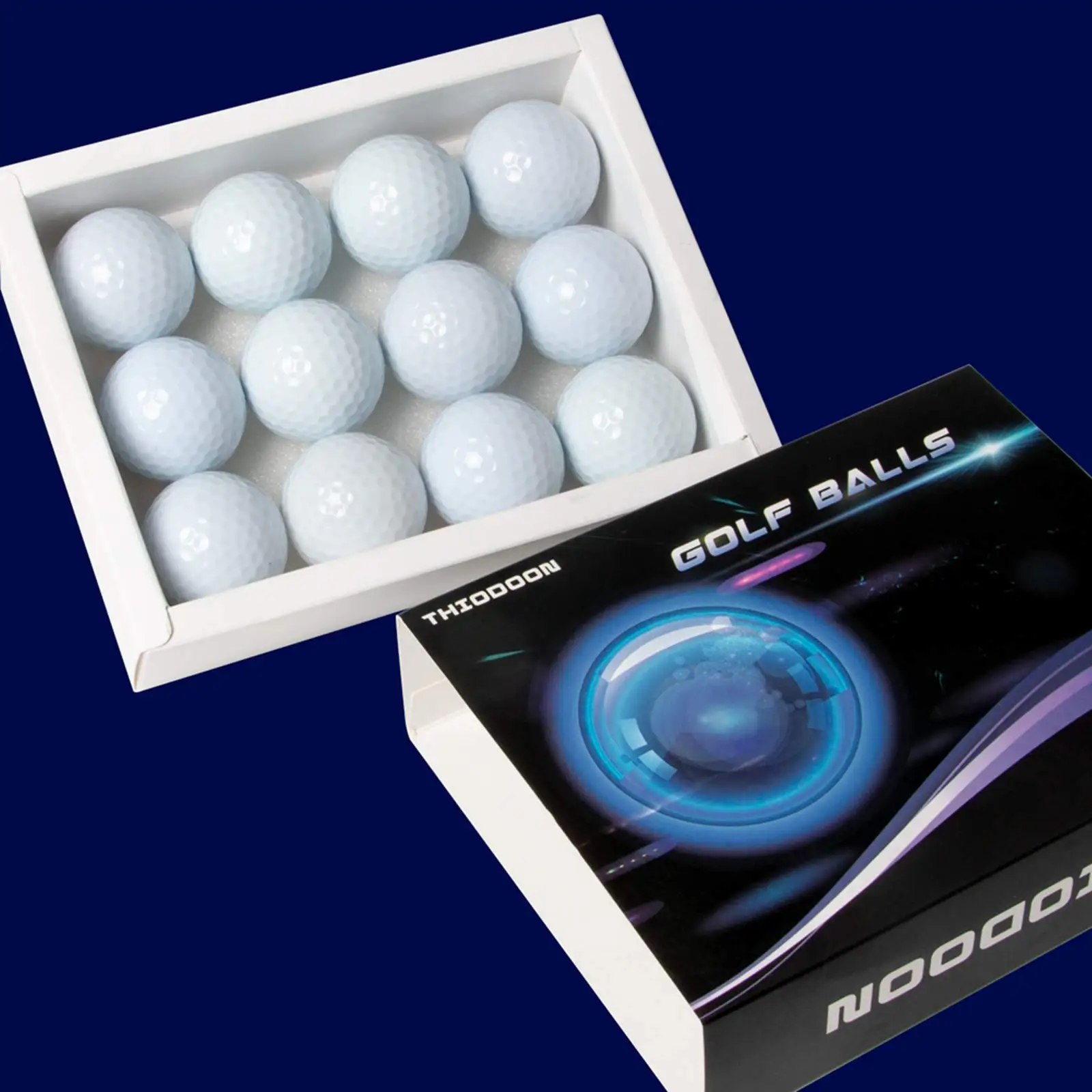 Super bright LED golf balls Glow in the dark golf balls Long-lasting glowing golf balls 6/12pack