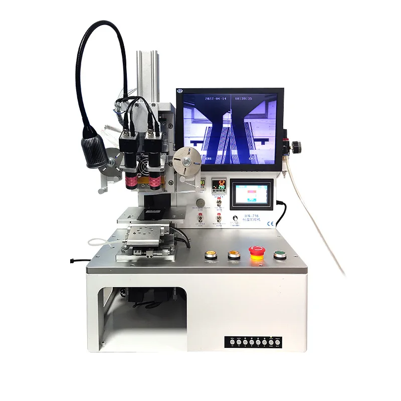 COF flexible cable mobile phone LCD soft cable constant temperature binding machine mobile phone press machine