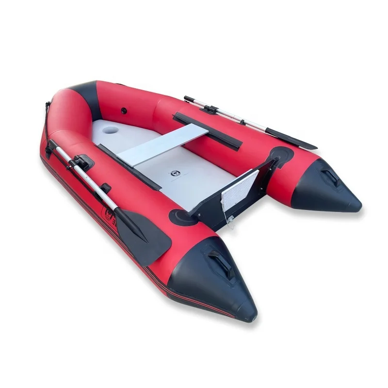 Solar Marine 8.8ft Inflatable Dinghy Fishing Boat Transom Sport Tender Kayak Speed Rowing Canoe Rescue Yacht