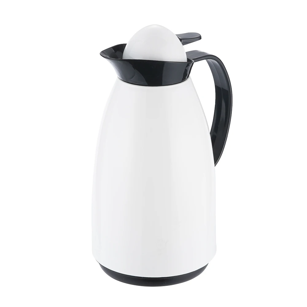 Wholesale glass inner 1L thermos arabic coffee tea pot vacuum flask jug teapot