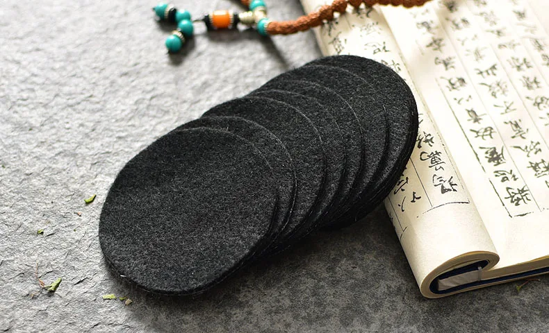 high temperature and fireproof quality cotton Incense Burner Aromatherapy Insulation Mat Fireproof Mat Customized Size Design