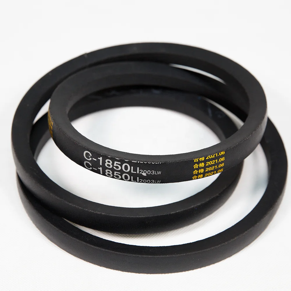 Classical rubber banded v-belt wrapped High Quality Rubber Wrapped V-Belt A B Type For