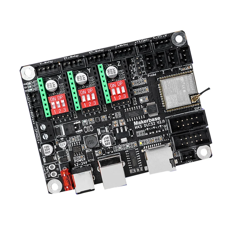Автономный контроллер MKS DLC32 V2.0 32 бит ESP32 WIFI GRBL TFT сенсорный экран для настольного лазерного