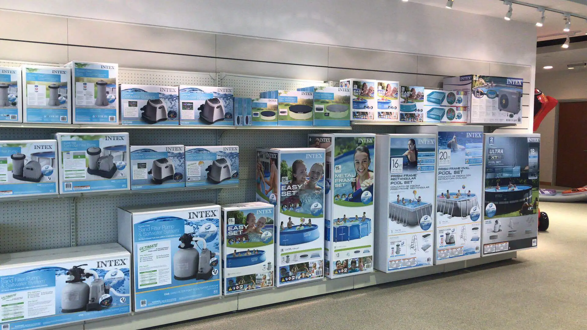 Original Intex 28101 6ft X 20in Easy Set Inflatable Swimming Paddling Pool Family Kids Fun