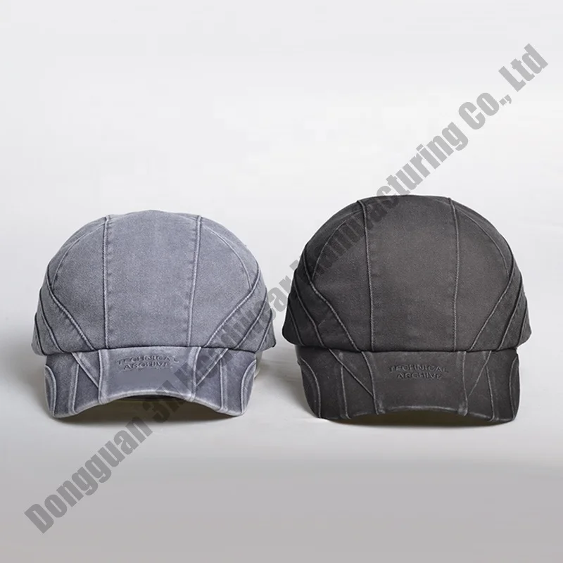 Unstructured Vintage Cotton 6 Panel Distressed Sports Adjustable Baseball Caps Custom Embroidery Logo Washed Dad Hats