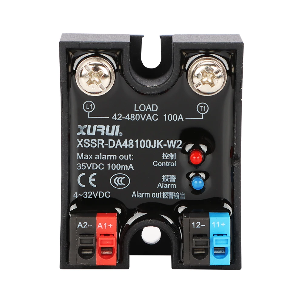 4-32VDC input solid state relay integrated monitoring relay ssr 40A