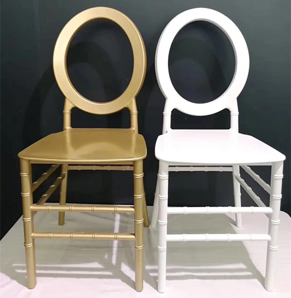 DEACORY Wholesale modern gold wooden pipe hotel restaurant wedding banquet furniture dining chairs