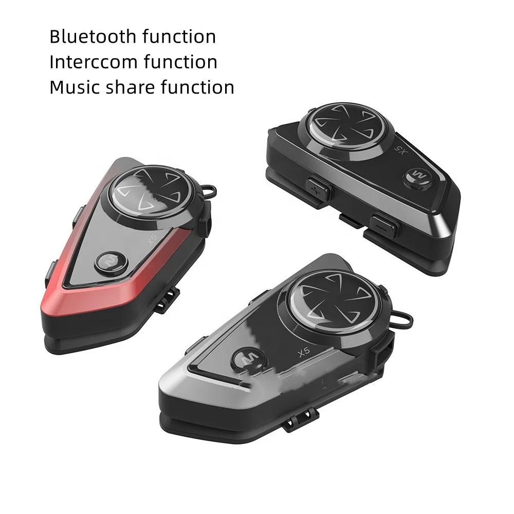 inveer outdoor duplex intercom headsets 1000meter BT wireless intercom Motorcycle Intercom Helmet headset  IPX67 water-proof