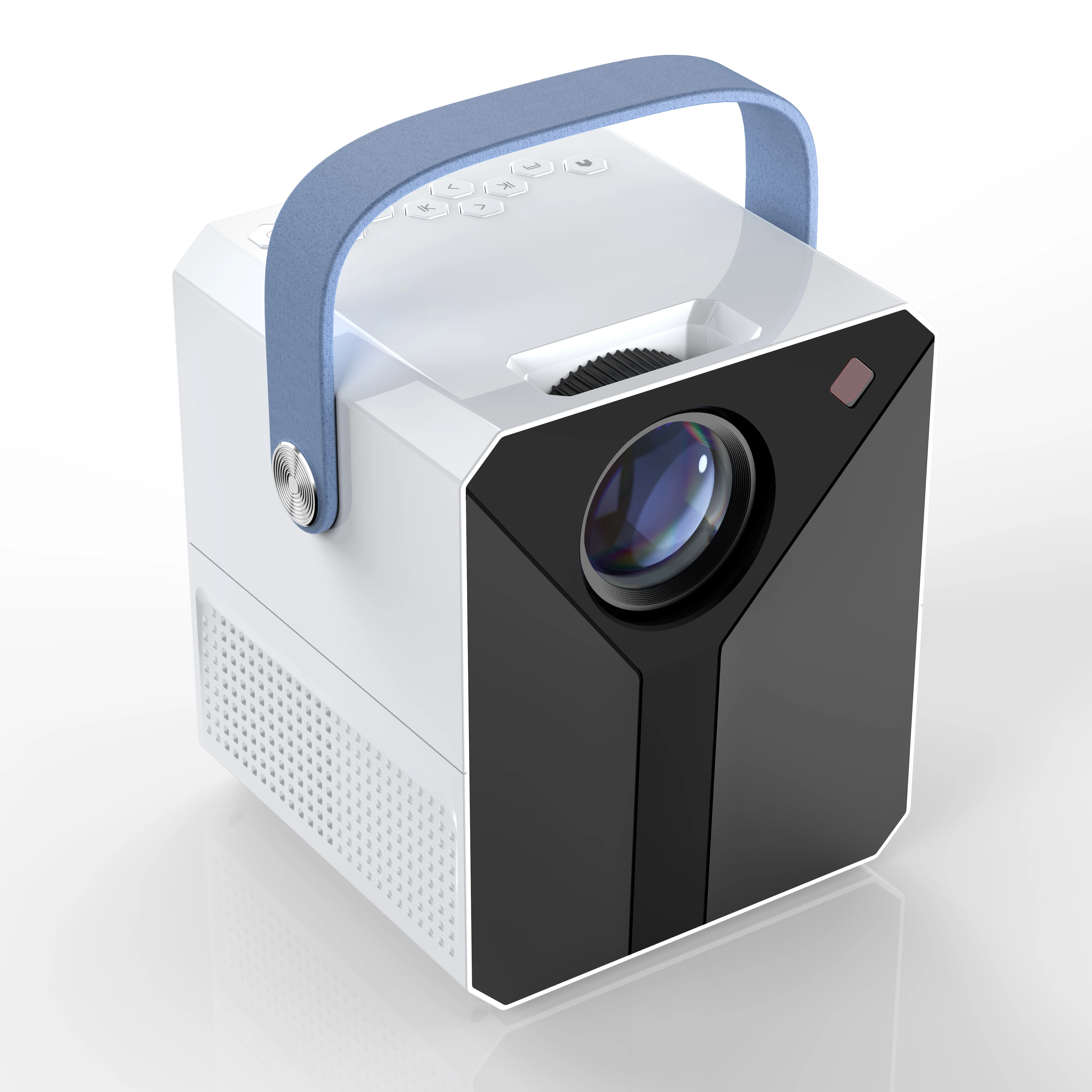 2023 New Smart WiFI Android 3D Home Theater X1 Projector Pico Portable Beamer Led DLP Mini Projector 4K 1080P For Home Theater