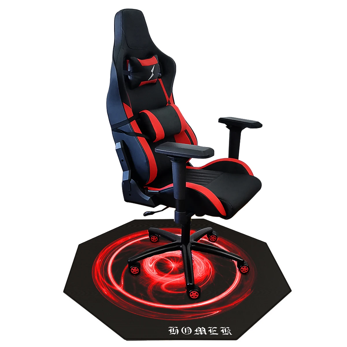 2023 innovation product China wholesale anti slip rubber gamae chair mat high floor protection smooth game chair mat