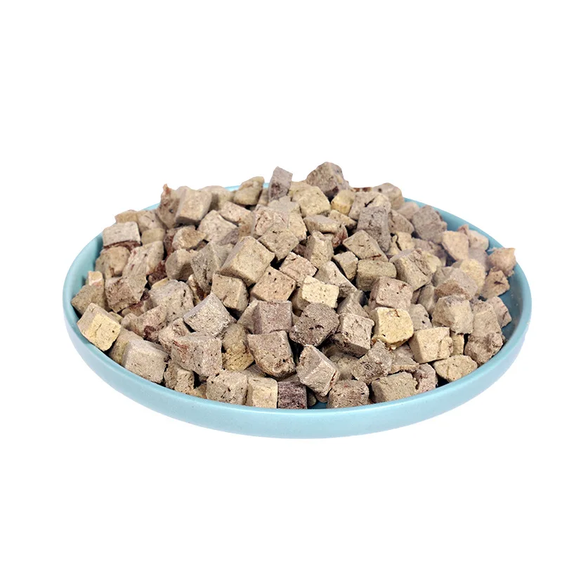 OEM ODM Luxury Safety Fresh Freeze Dried Duck  Dog Treat Cat Snacks Pet Food Dry Meat