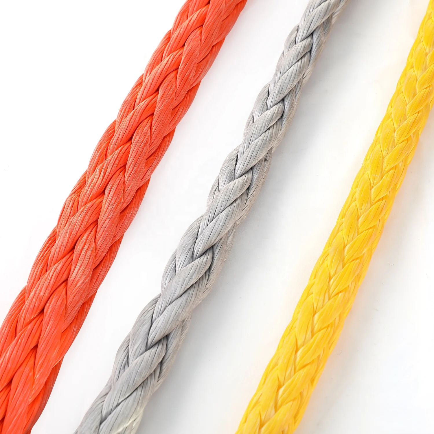 ФБР 100% каток из UHMWPE полиэтилена веревка высокая прочность 12 пряди плетеной веревки для лодки и суда