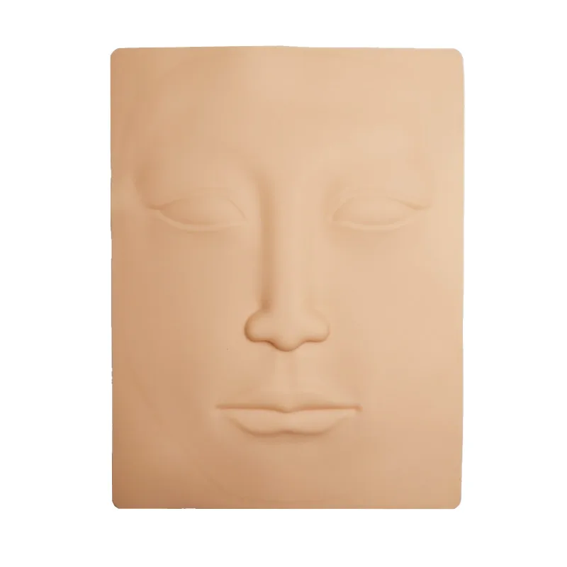 3D silicone training pad, skin blank, eyes, lips, face permanent makeup, tattoo
