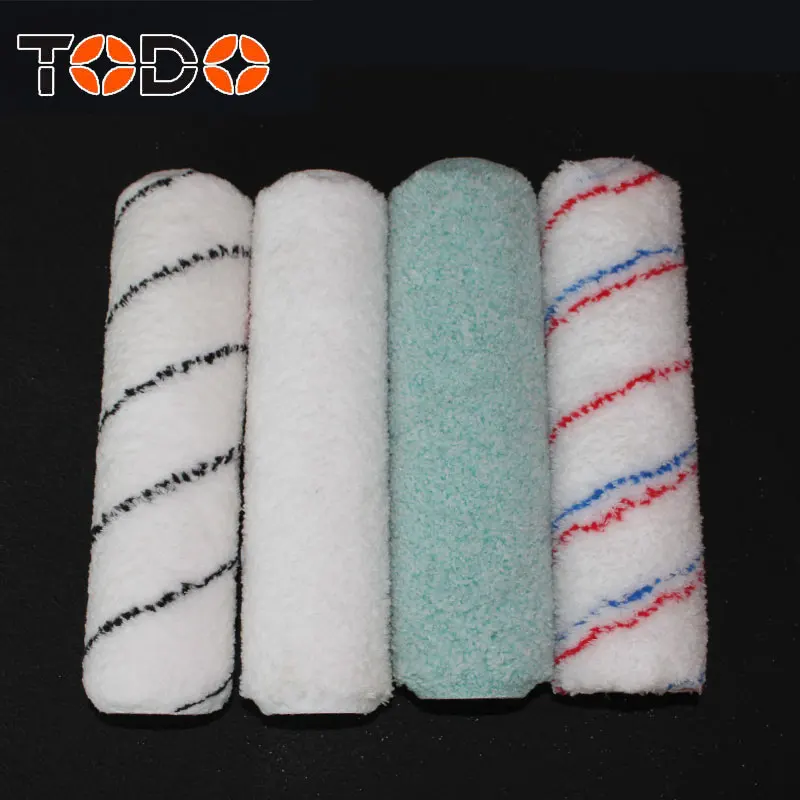 4 inch 6 inch 7 inch 9 inch 10 inch 18 inch Microfiber paint roller refill covers for coating resin epoxy