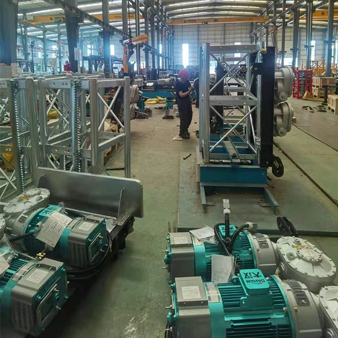 Construction Building Hoist Sc200/200 0-40M/Min Lifting Speed