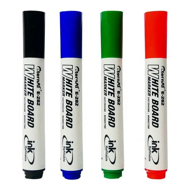 Hot Sell High Capacity Ink Refillable Dry Erase Whiteboard Marker Pens (1600258196460)