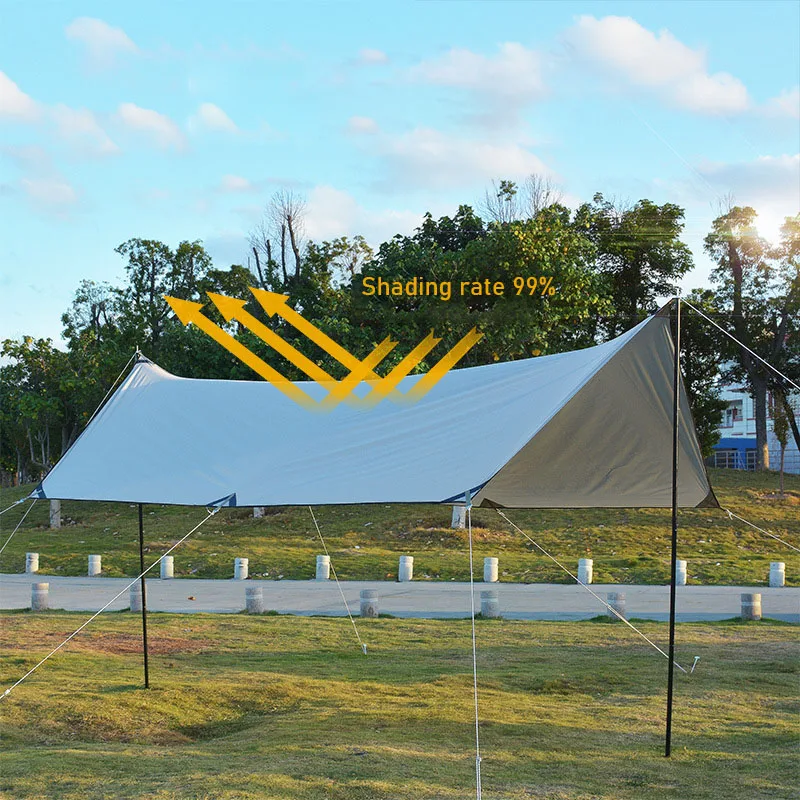2022 HOT 4.2 (kg) 5.2*4.22 canopy tent outdoor camping sunscreen rainproof awning pergola camping barbecue